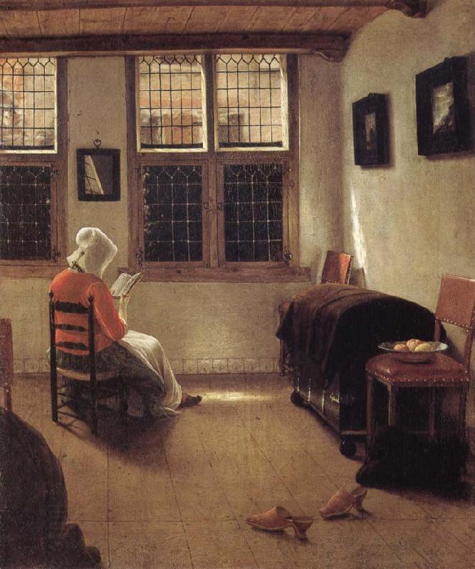 Pieter Janssens Elinga Woman Reading oil painting picture